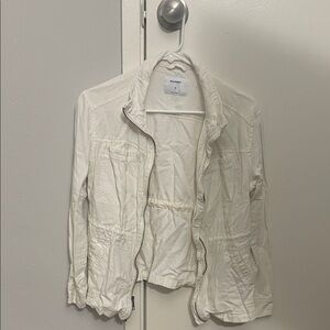 Women's Cream Utility Jacket
